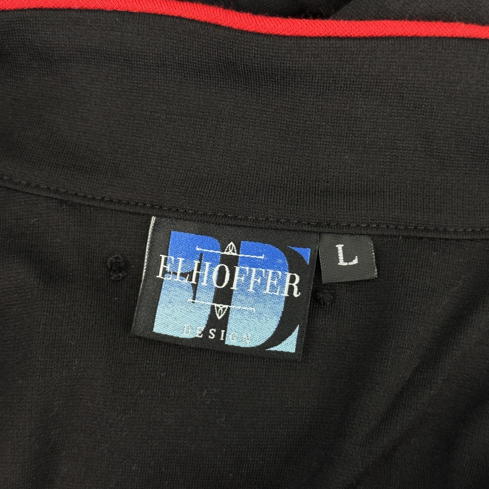 Elhoffer Design Dress Womens Large Marvelous Bolt Zip Up Costume Cosplay Black - Picture 3 of 13